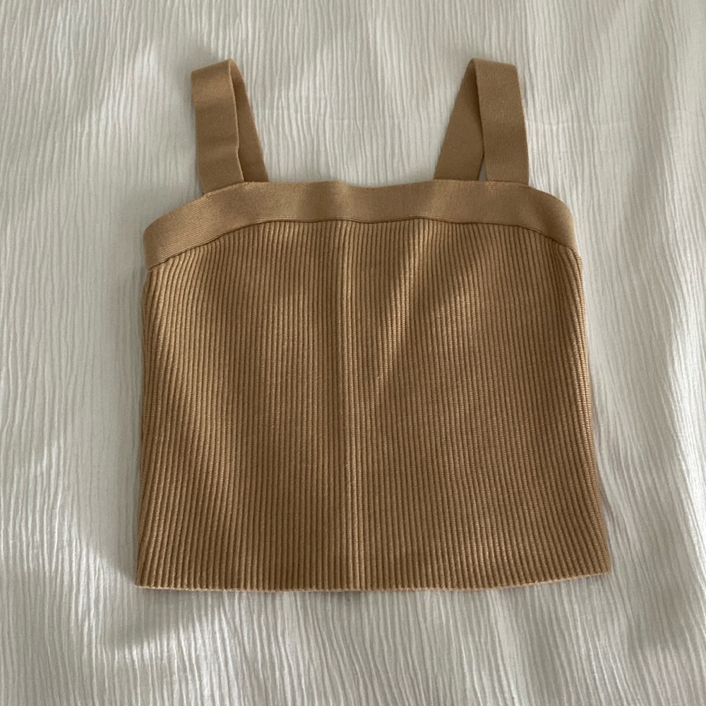 NWT | Abercrombie & Fitch crop knit tank
